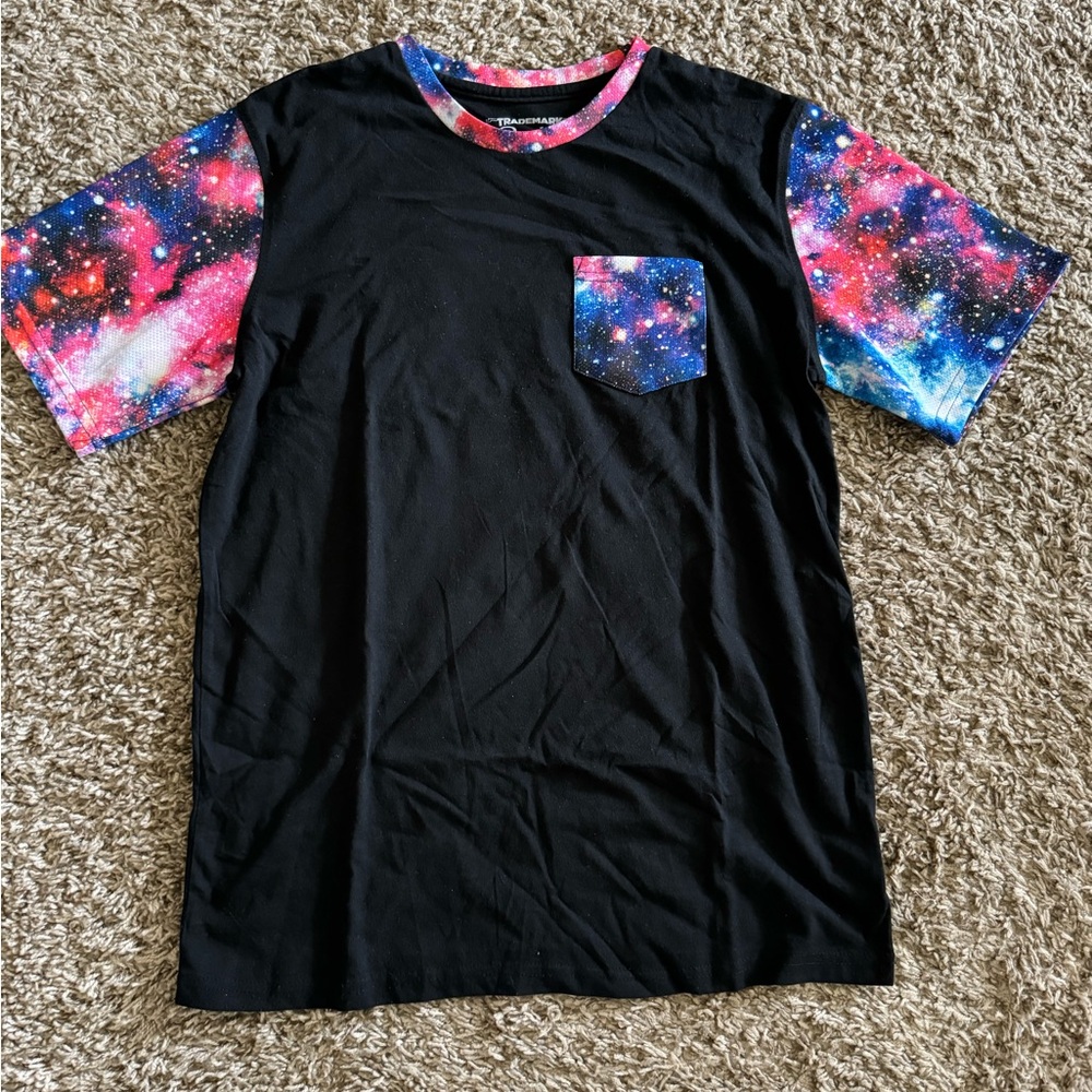 Galaxy shirt.